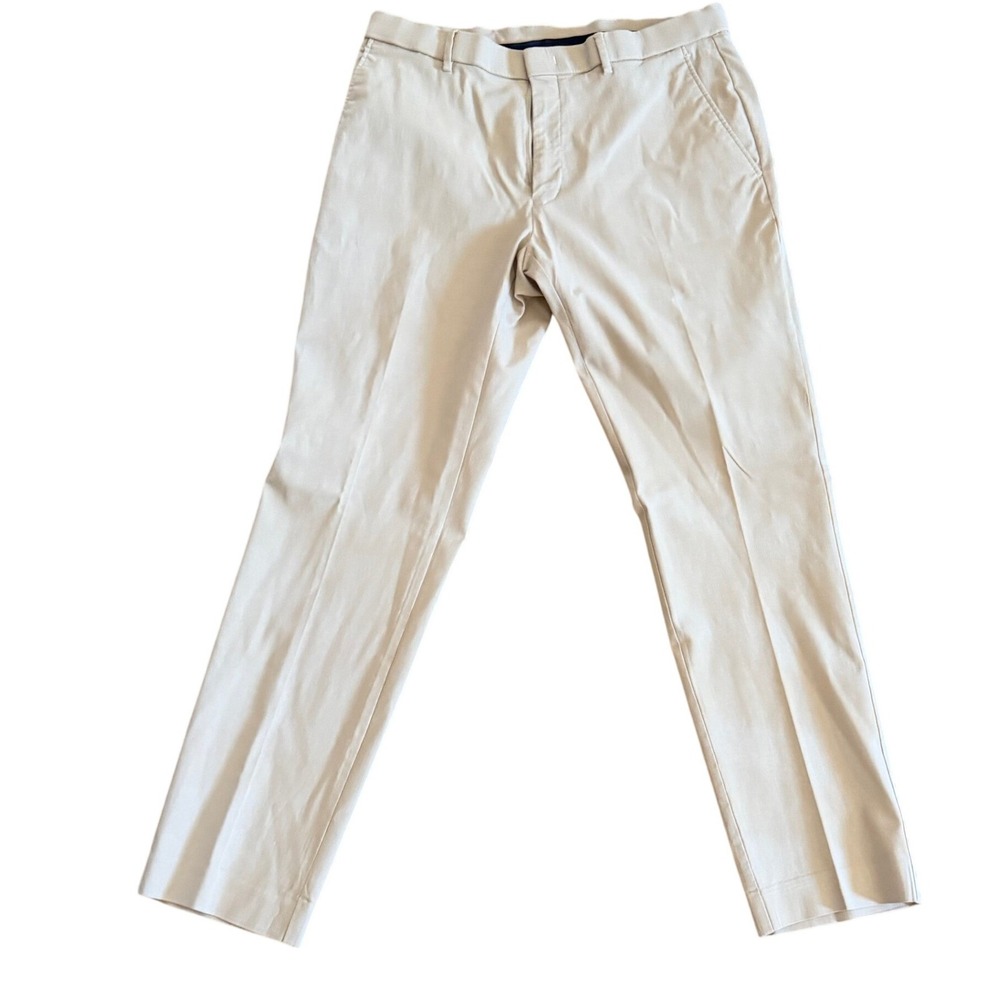 Ralph Ralph Lauren Men Tan Straight Leg Chinos 34x30‎ Khaki Trousers Dress Pants